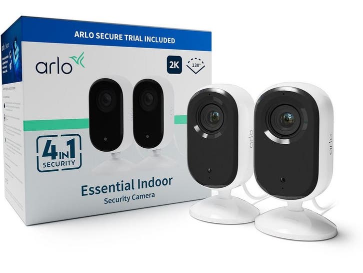 Arlo Essential 2K - Bedrade beveiligingscamera - Automatisch, TV, Hi-fi & Vidéo, Caméras de surveillance, Envoi