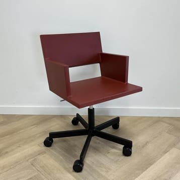 L.A.F. Task design stoel van Brother and Sons, rood, Ergonomisch, Gebruikt, Rood, Bureaustoel