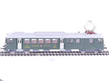 Schaal H0 HAG nr. 150 elektrisch motorrijtuig BFe 4/4 van..., Hobby & Loisirs créatifs, Trains miniatures | HO, Ophalen of Verzenden