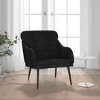 Relaxstoel zwart | Retour deal | Sla je slag (fauteuil), Overige materialen, Verzenden, 75 tot 100 cm, Zo goed als nieuw
