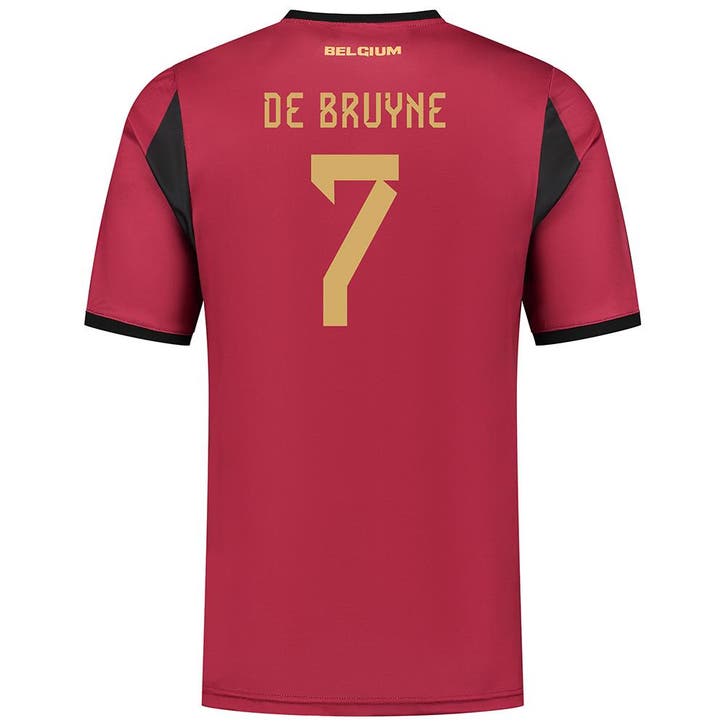 Kingdo De Bruyne Belgie Voetbalshirt Thuis - 2024-2026 -, Sport en Fitness, Voetbal, Bal, Nieuw, Verzenden