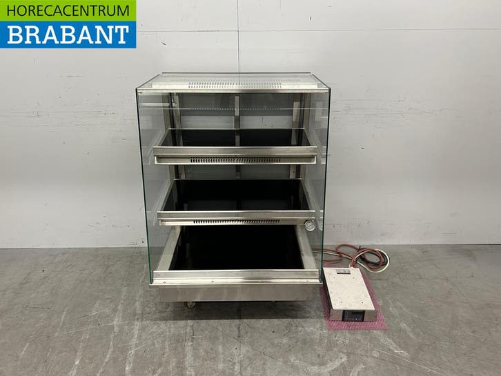 Vitrine chauffante Ubert en acier inoxydable 80 cm 230V, Articles professionnels, Horeca | Équipement de cuisine, Envoi