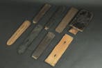 Boeddhistische objecten - Oude Japanse houten gedenkplaten