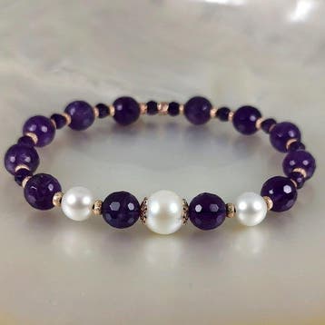Zonder minimumprijs - Armband Zilver Parel - Parel -, Nieuw