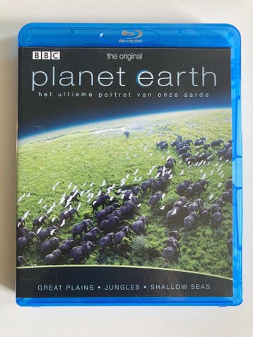 BBC PLANET EARTH GREAT PLAINS / JUNGLES / SHALLOW SEAS, Gebruikt