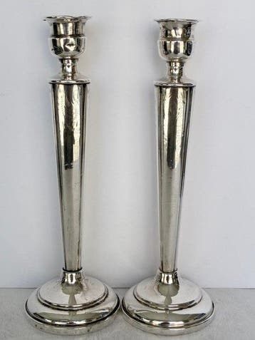 RSG - Kaarsenhouder sterlingsilver (2) - .925 zilver -