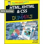 Html, Xhtml And Css For Dummies 9780470238479 Ed Tittel, Verzenden, Ed Tittel