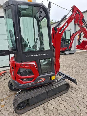 GRATUIT Livraison RAPIDE mini-pelle Kingway mini-excavatrice, Verzenden, Graafmachine