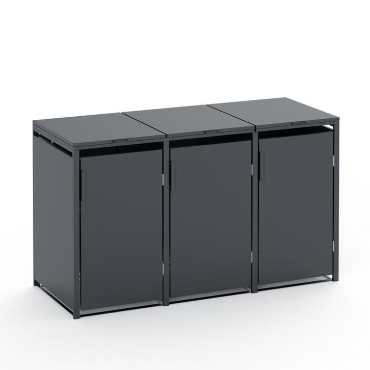 Container berging staal Holten 3 containers, Jardin & Terrasse, Stockage & Armoires de jardin, Envoi