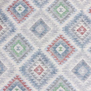 BA259 - Etnische gobelinstof met ruitpatroon – Hedendaagse