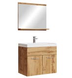 Badkamermeubel Montreal Set 02 60 x 35 cm Eiken Badmeubel, Verzenden, Nieuw
