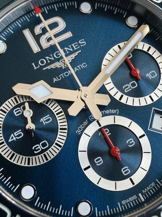 Longines - Hydroconquest Chronograph 41 - Cal. L688.2 -, Handtassen en Accessoires, Horloges | Antiek