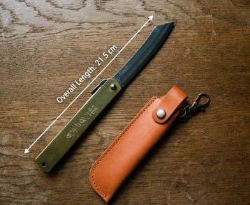 Higonokami Folding Knife – Nagao Kanekoma Seisakusho – Brass, Antiek en Kunst, Antiek | Keukengerei