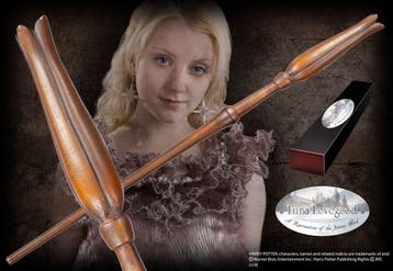 Harry Potter Toverstaf Luna Lovegood, Verzamelen, Ophalen of Verzenden, Nieuw