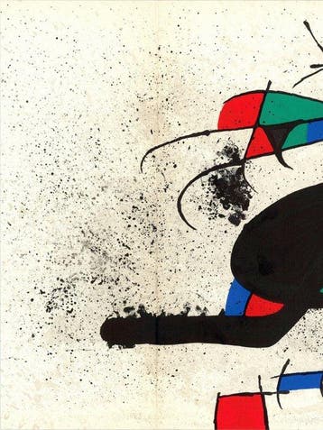 Joan Miro (1893-1983) - Composition, 1973, Antiek en Kunst