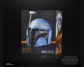Star Wars - Hasbro - - Film rekwisiet Helm Axe Woves Star, Collections