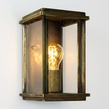 Strak & modern Capital Muurlamp Brons Small, Verzenden, Nieuw