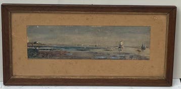 Antoine Favard (1829-1905 - La Lagune de Venise (vendu sans