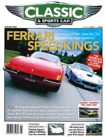 2004 CLASSIC AND SPORTSCAR MAGAZINE VOLLEDIGE JAARGANG, Livres, Autos | Brochures & Magazines