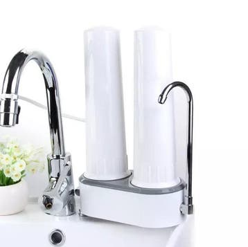 Aanrechtmodel ALA-D810A Dubbele Keramische Filter Systeem, Verzenden