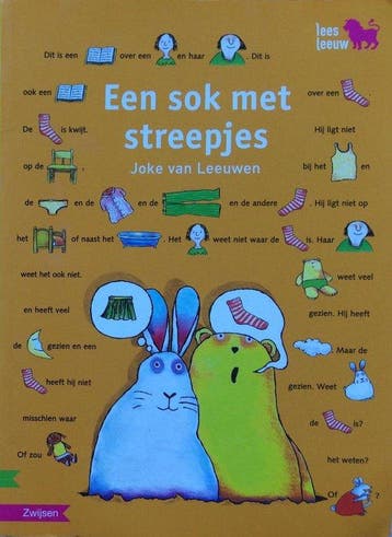 Een sok met streepjes - van Leeuwen, Boeken, Verzenden, Nieuw