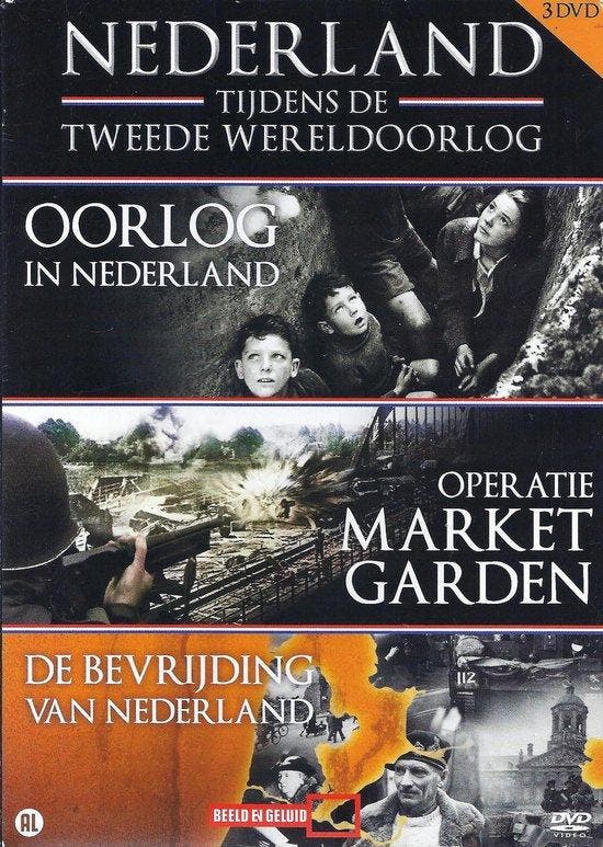 Nederland tijdens de tweede wereld oorlog (dvd tweedehands, Cd's en Dvd's, Dvd's | Actie, Ophalen of Verzenden