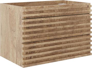 Wastafelkast - Wastafelmeubel - Wastafelonderkast - 75 cm -, Verzenden, Nieuw