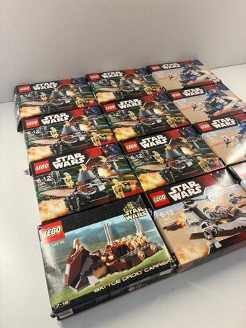 Lego Set - Star Wars - VINTAGE LEGO STAR WARS BATTLE PACK, Nieuw