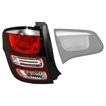 Citroen C3 2013-2016 Achterlicht Links Buiten LED Valeo, Verzenden