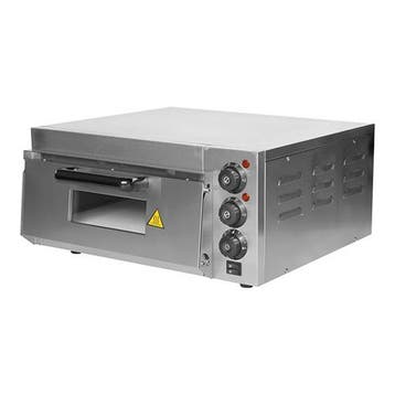 Pizza oven 1x1 Ø40cm | 2kW | instelbare onder- en boven, Verzenden, Nieuw in verpakking