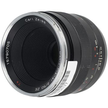 Carl Zeiss ZF.2 50mm F/2.0 Macro-Planar T* Canon | Occasion, Ophalen of Verzenden, Nieuw