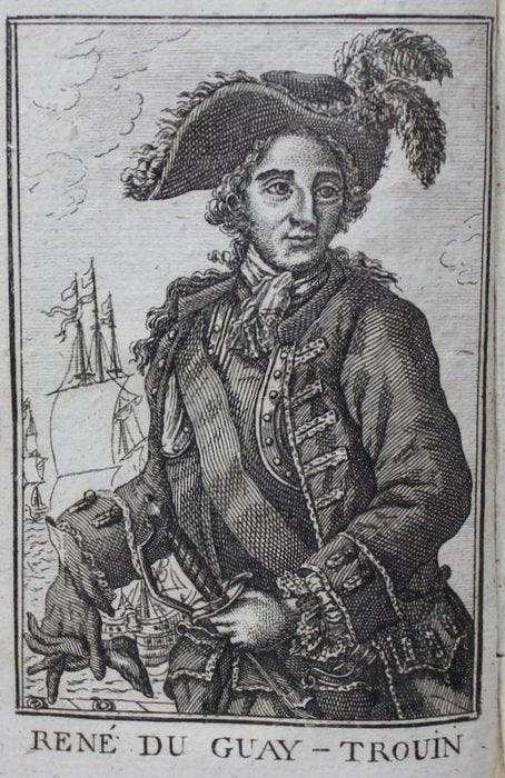 M. Richer - Vie de René du Guay-Trouin - 1789, Antiquités & Art, Antiquités | Livres & Manuscrits