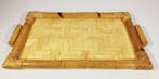 Dienblad - Vintage Cult Design 1960 - Bamboe, Hout