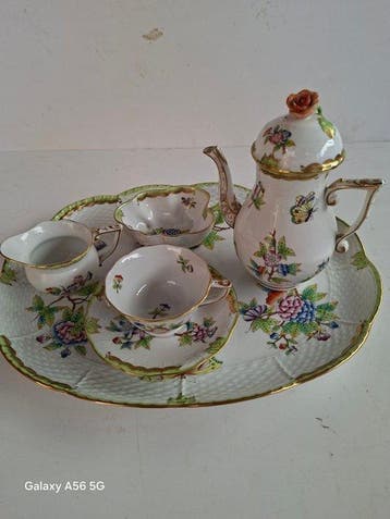 Herend - Koffieservies (6) - Porselein