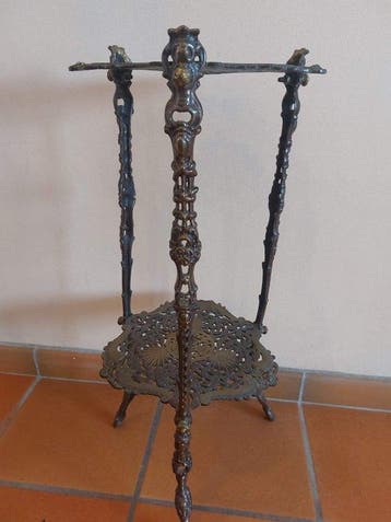 Table à plantes - Bronze - Porte-plante en bronze