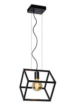 Hanglamp Lucide FABIAN -  - 1xE27 - Zwart, Verzenden