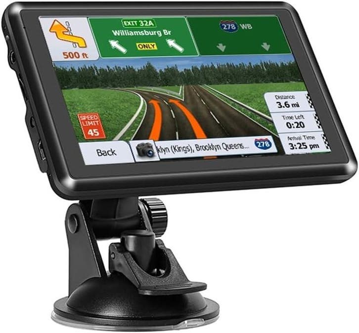Navigatie 5 inch auto GPS navigatiesysteem touchscreen + AV-, Auto diversen, Autonavigatie, Nieuw, Verzenden