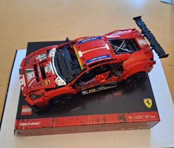 Lego Set - 42125 - Technic - Ferrari 488 GTE AF Corse #51, Nieuw