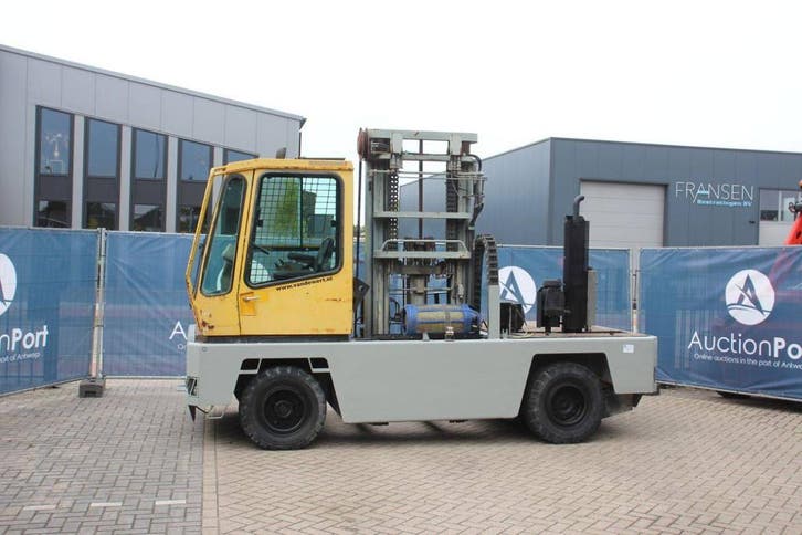 Veiling: Zijlader Baumann DX40-14/43SFH LPG 4000kg 4.3m 2004, Zakelijke goederen, Machines en Bouw | Heftrucks en Intern transport