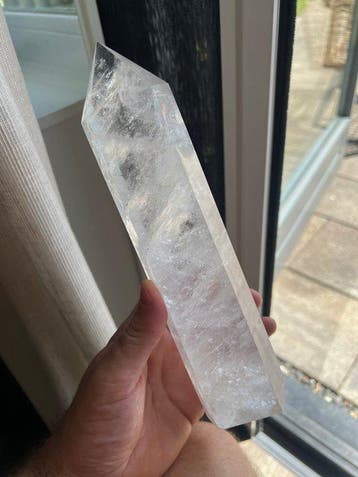 Good Quality AAA rock crystal tower Kristal - Hoogte: 24.7