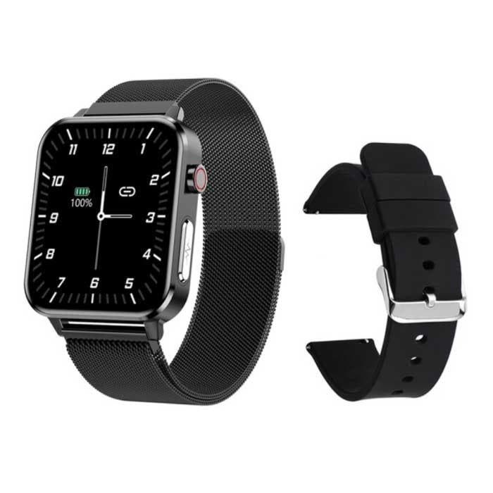 E86 ECG Smartwatch met Extra Bandje - Fitness Sport Activity, Handtassen en Accessoires, Smartwatches, Nieuw, Verzenden