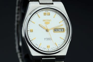 Seiko - Seiko 5 Automatic Day-Date - Zonder minimumprijs -