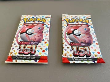 Pokémon - 2 Booster pack - Scarlet & Violet 151 Booster Pack