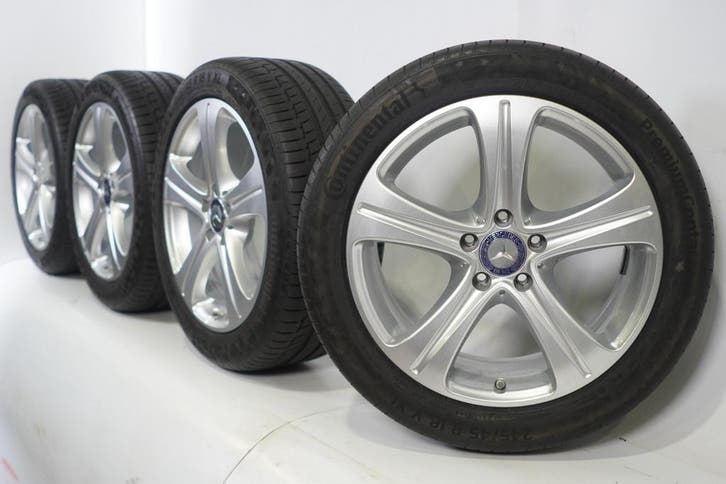 Mercedes E Klasse W213 S213 18 inch velgen Continental Zomer, Auto-onderdelen, Banden en Velgen, Ophalen of Verzenden