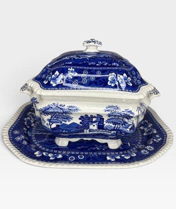 Copeland - Tureen - Spodes Tower - Aardewerk, Antiek en Kunst