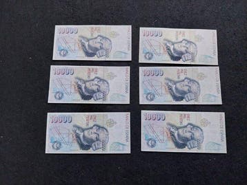 Spanje. - 6 x 10 000 Pesetas - 1992 - Pick 166 (Zonder
