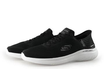 Skechers Instappers in maat 46 Zwart, Kleding | Heren, Schoenen, Verzenden, Zwart, Overige typen, Zo goed als nieuw