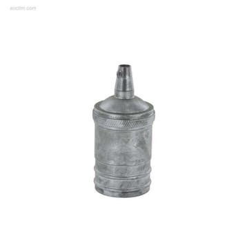 (120x) Gladde aluminium lamphouder zilver CHACON...