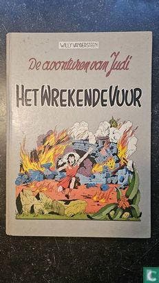 Rudi [Verschuere] - Het wrekende vuur - 1953, Livres, BD, Envoi