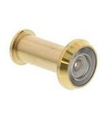 Intersteel Deurspion 180° Messing Gelakt, Ophalen of Verzenden, Nieuw